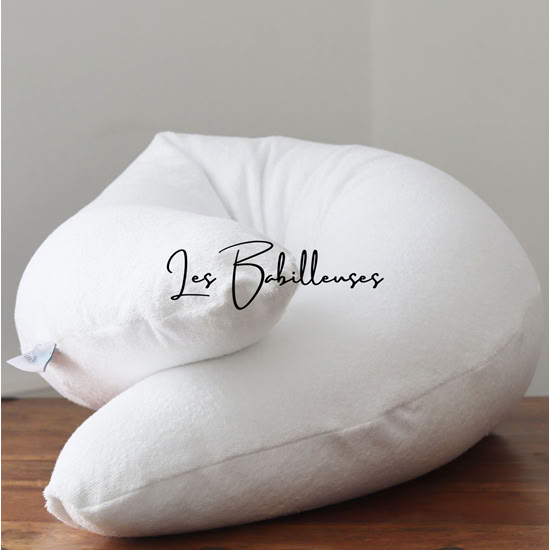 Coussin d'allaitement rechargeable avec housse microéponge - EPONGE BAMBOU