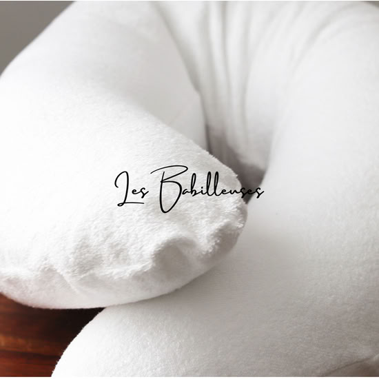 Coussin d'allaitement rechargeable avec housse microéponge - EPONGE BAMBOU