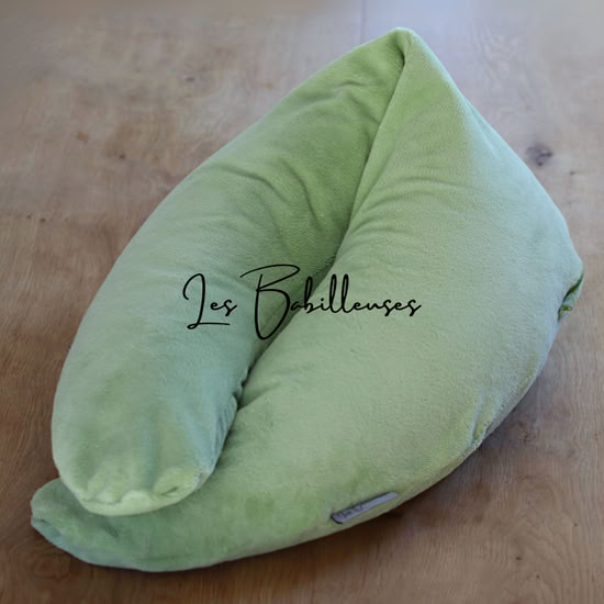 Coussin d'allaitement rechargeable avec housse microéponge - ANIS