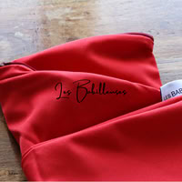 Coussin d'allaitement Outdoor rechargeable avec housse dralon - ROUGE