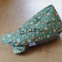 Coussin d'allaitement rechargeable avec housse coton - HUGO