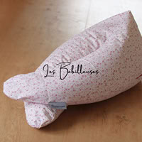 Coussin d'allaitement rechargeable avec housse coton - ASHLEY