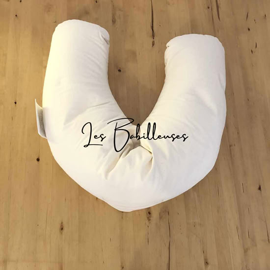 Coussin de lecture rechargeable et housse Jacquard - ESMEE