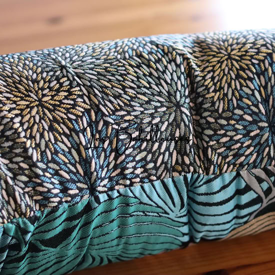 Coussin de lecture rechargeable et housse Jacquard - ESMEE