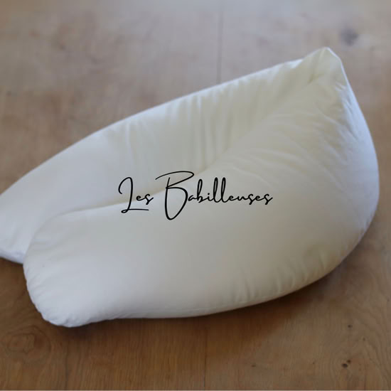 Coussin de lecture rechargeable et housse coton - NARCIS