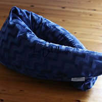 Coussin d'allaitement Douceur rechargeable avec housse Minky - MARINEWAVE
