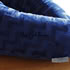 Coussin d'allaitement Douceur rechargeable avec housse Minky - MARINE WAVE