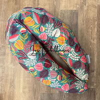 Coussin d'allaitement rechargeable avec housse coton - RED JUNGLE
