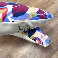Coussin d'allaitement rechargeable avec housse demi-natté - NEW ART DECO