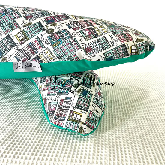 Coussin d'allaitement rechargeable avec housse GOTS - VINCENT
