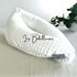 POIS BLANC - Housse Minky