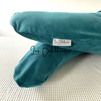 Coussin d'allaitement Douceur rechargeable avec housse Minky - PAON PAON