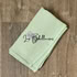 Lange géant gaze de coton 120x120 - VERT