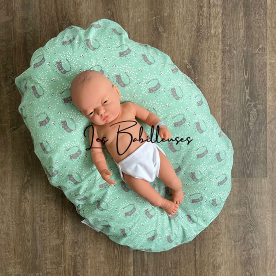 Coussin d'allaitement Cocoon rechargeable avec housse Minky - FELIX
