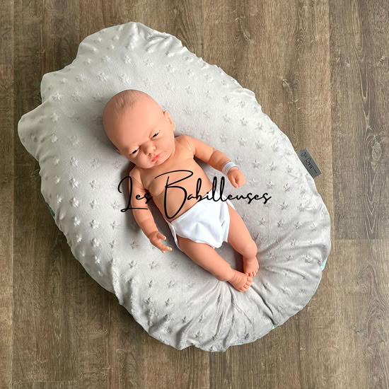 Coussin d'allaitement Cocoon rechargeable avec housse Minky - FELIX