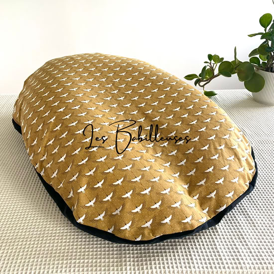 Coussin d'allaitement Cocoon rechargeable avec housse Minky - SORA
