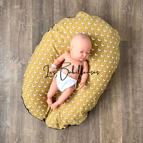Coussin d'allaitement Cocoon rechargeable avec housse Minky - SORA