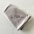 Coussin d'allaitement rechargeable avec housse microéponge - TAUPE