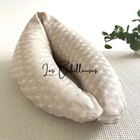 Coussin d'allaitement rechargeable avec housse Jacquard - J'ADORE !