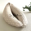 Coussin d'allaitement rechargeable avec housse Jacquard - J'ADORE !