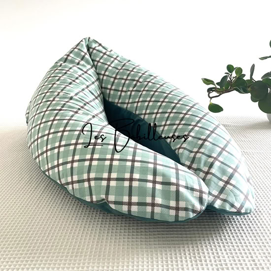 Coussin d'allaitement rechargeable avec housse coton - TANGUY