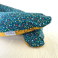 Coussin d'allaitement rechargeable avec housse coton - ZELIE