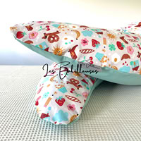 Coussin d'allaitement rechargeable avec housse coton - LORELEI