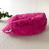 FUCHSIA A ETOILES - Housse Lecture Minky