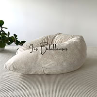 Coussin de lecture rechargeable avec housse coton - MARGIE