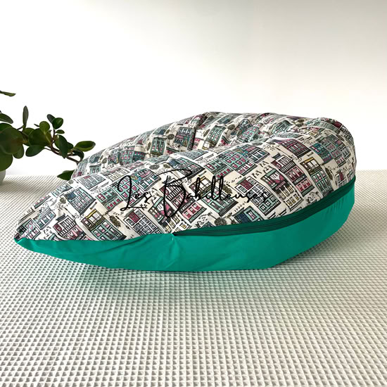Coussin de lecture rechargeable avec housse coton GOTS - VINCENT