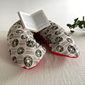 Coussin de lecture rechargeable et housse coton demi-natté - BETTY