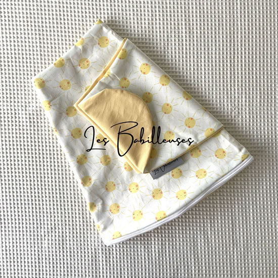 Coussin d'allaitement rechargeable avec housse coton - SUNNY