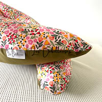 Coussin d'allaitement rechargeable avec housse coton - LEONIE
