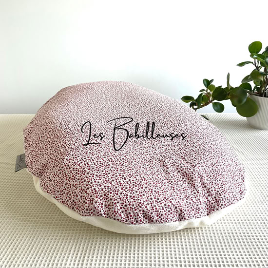 Coussin d'allaitement Cocoon rechargeable avec housse micro-éponge - CAMILLE