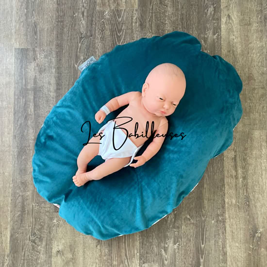 Coussin d'allaitement Cocoon rechargeable avec housse Minky - NOE