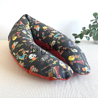 Coussin d'allaitement rechargeable avec housse GOTS - CALAVERA