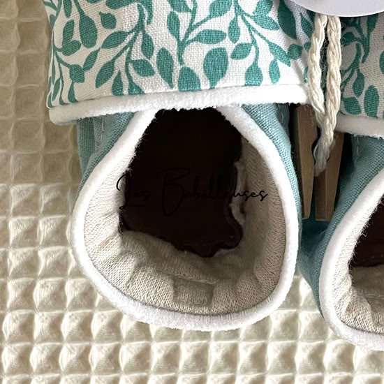 Chaussons souples pour bébé taille 3-9 mois – ELISE