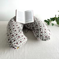 Coussin de lecture rechargeable avec housse coton - HIBISCUS