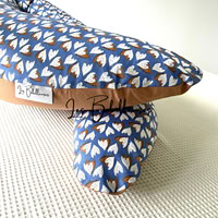 Coussin d'allaitement rechargeable avec housse coton - ZIGGY