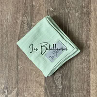 Lange gaze de coton 60x60 - VERT