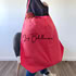 SAC - Pois écru fond rouge