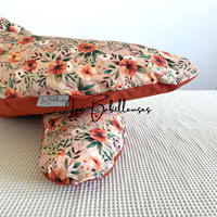 Coussin d'allaitement rechargeable avec housse coton - CAMELIA