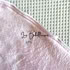 MINKY ROSE ARGENT - Housse Imparfaite minky