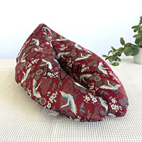 Coussin d'allaitement rechargeable avec housse Jacquard - TSURU