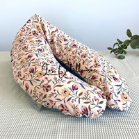 Coussin d'allaitement rechargeable avec housse coton - ADELE