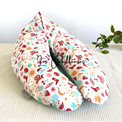 Coussin d'allaitement rechargeable avec housse coton - LORELEI