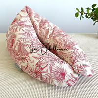 Coussin d'allaitement rechargeable avec housse canvas - RANI