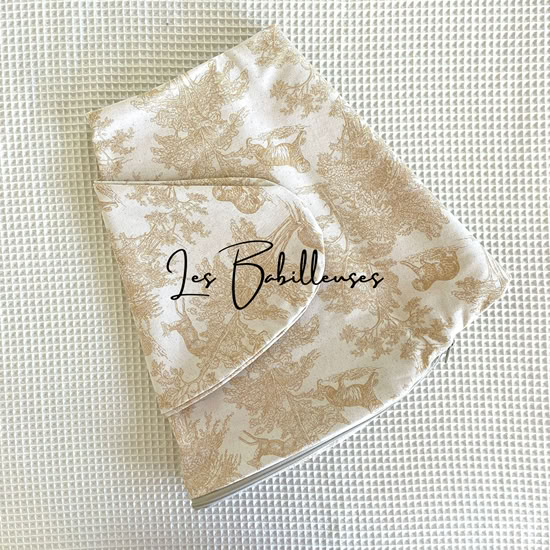 Coussin d'allaitement rechargeable avec housse canvas - JOSEPHINE