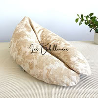 Coussin d'allaitement rechargeable avec housse canvas - JOSEPHINE