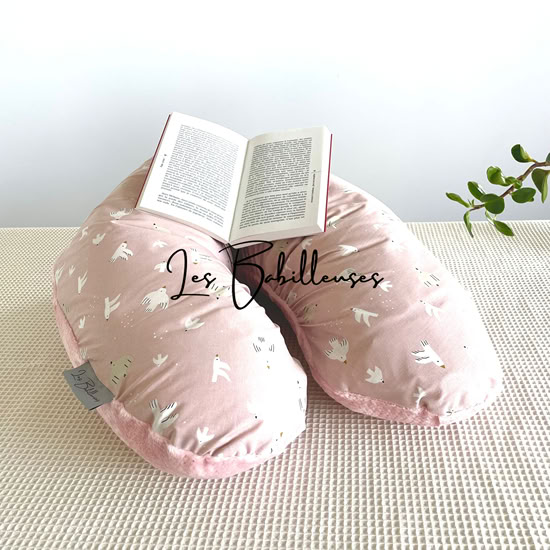 PALOMA - Housse Lecture Minky et Coton